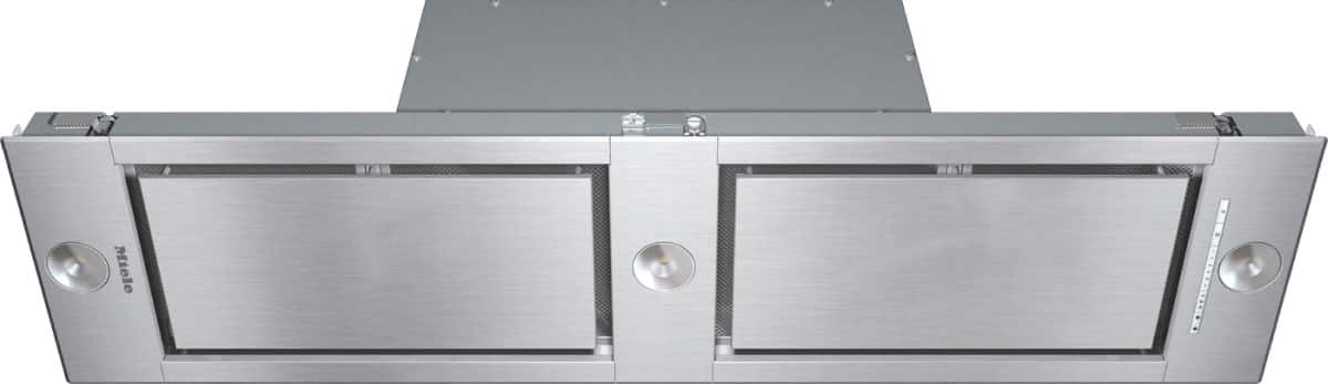 Miele - 46 inches - Recirculating - Range Hood Insert - Stainless Steel - Front_Zoom