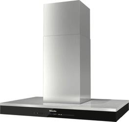 Miele - 36 inches - Recirculating - Island Range Hood - Stainless Steel