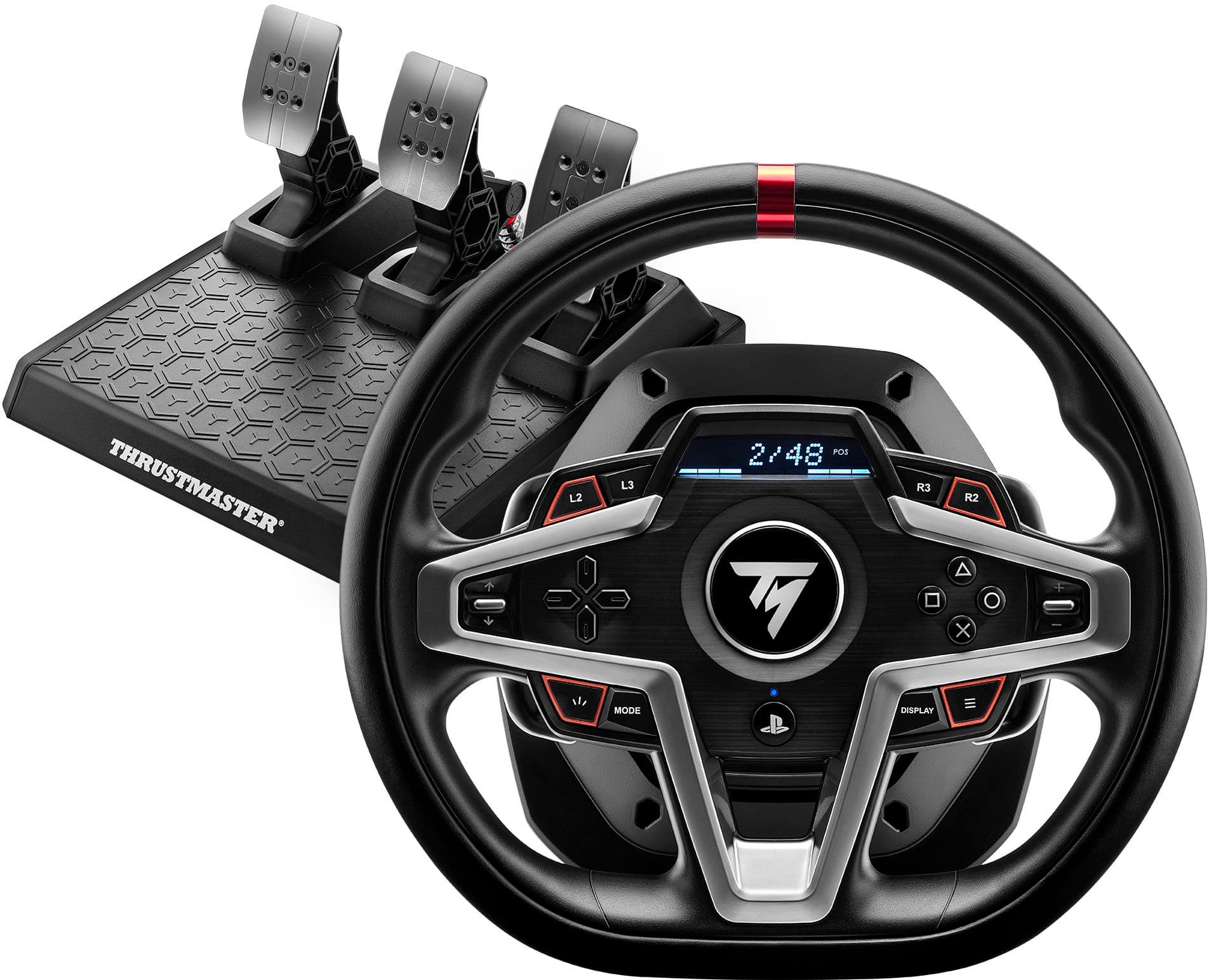 PS4 Logitech G29 steering wheel + Shifter in action with Gran Turismo Sport  