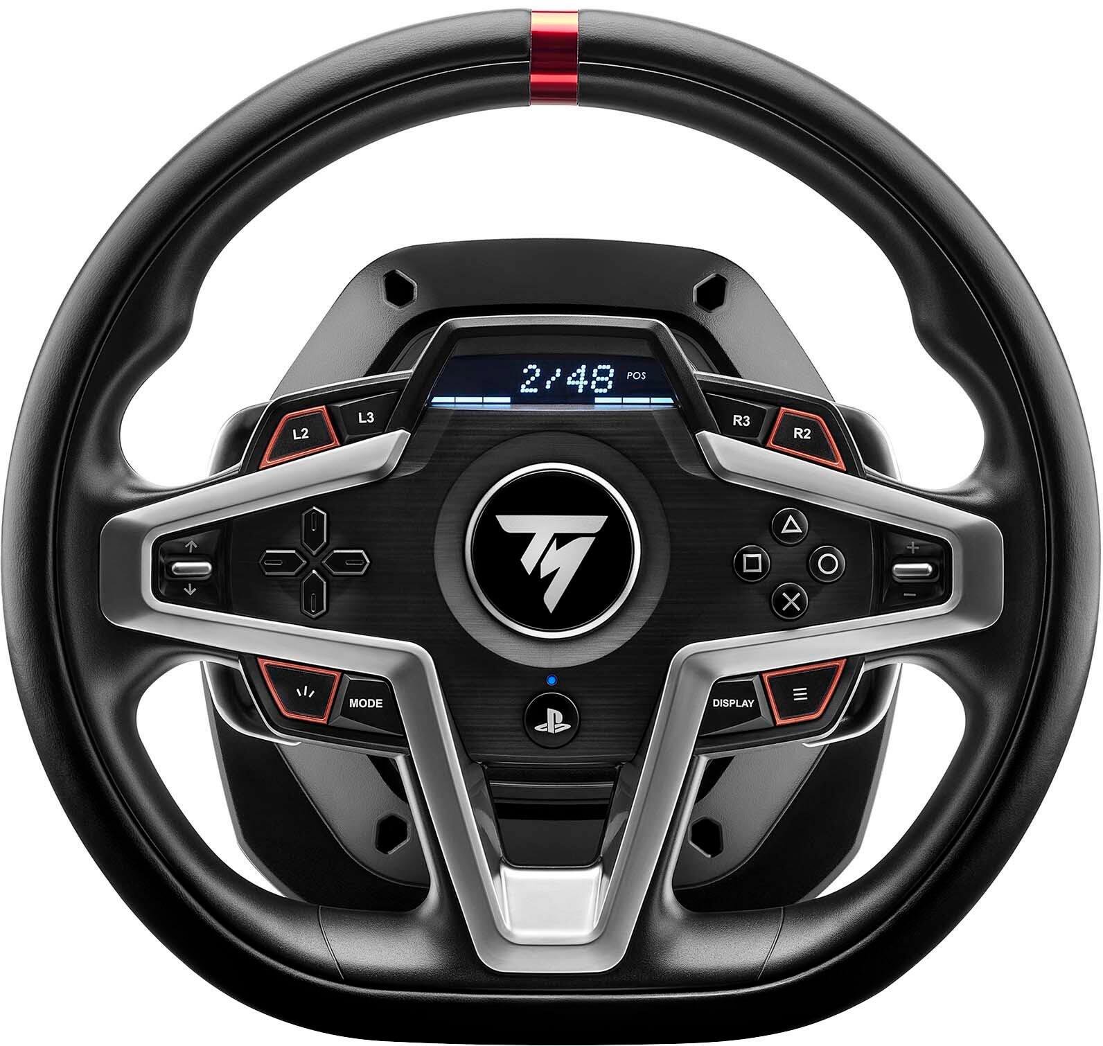Alt View 11. Thrustmaster - T248 Racing Wheel and Magnetic Pedals for PS5, PS4, PC - Black.