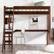 Alt View 11. Walker Edison - Loft Bunk Solid Wood Twin-Size Bed - Walnut.