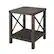 Angle. Walker Edison - Farmhouse Metal Accent Side Table - Sable.
