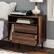 Alt View 15. Walker Edison - Mid Century Storage Side Table set of 2 - Dark Walnut.