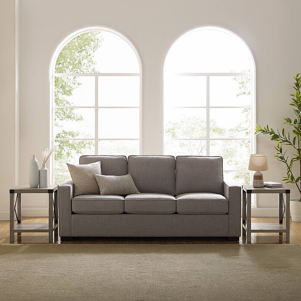 Customer Reviews: Walker Edison Farmhouse Metal-X Side Table set of 2 ...