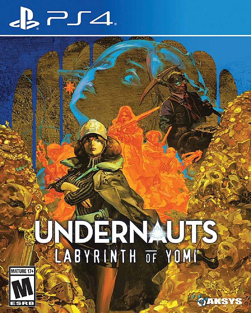 Front. Aksys Games - Undernauts: Labyrinth of Yomi. - M (Mature 17+)