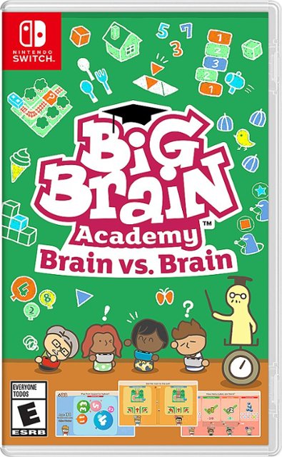 Big Brain Academy: Brain vs. Brain – Nintendo Switch, Nintendo Switch (OLED Model), Nintendo Switch Lite