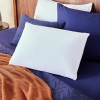 Sleep Innovations - Classic Gel Memory Foam Queen Pillow - White - Front_Zoom