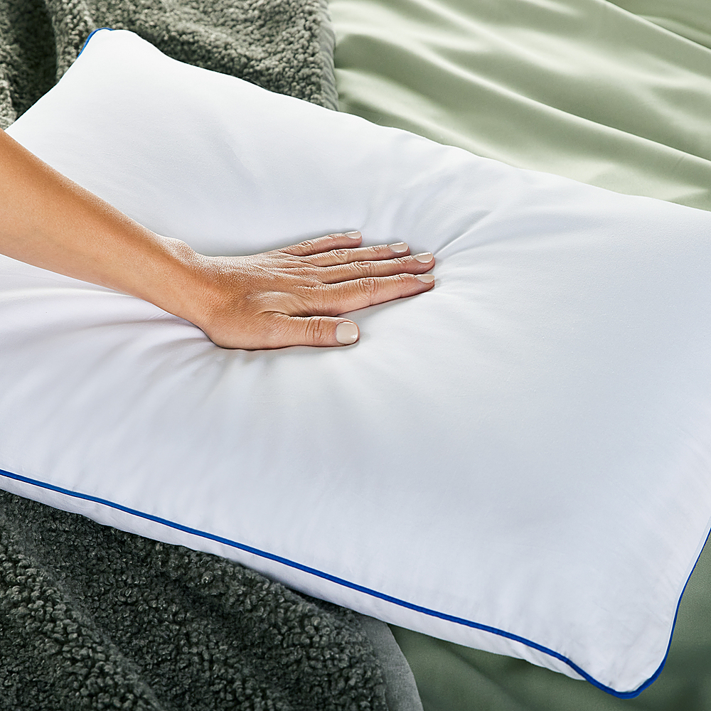  SAHEYER Memory Foam Gaming Pillow, 2 in 1 Plush Side
