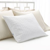 Sleep Innovations - Quilted Memory Foam Micro Cushion Standard Pillow - White - Front_Zoom