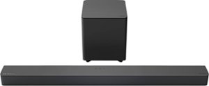 VIZIO - 2.1 M-Series Premium Sound Bar with Wireless Subwoofer, Dolby Atmos and DTS:X - Black - Front_Zoom