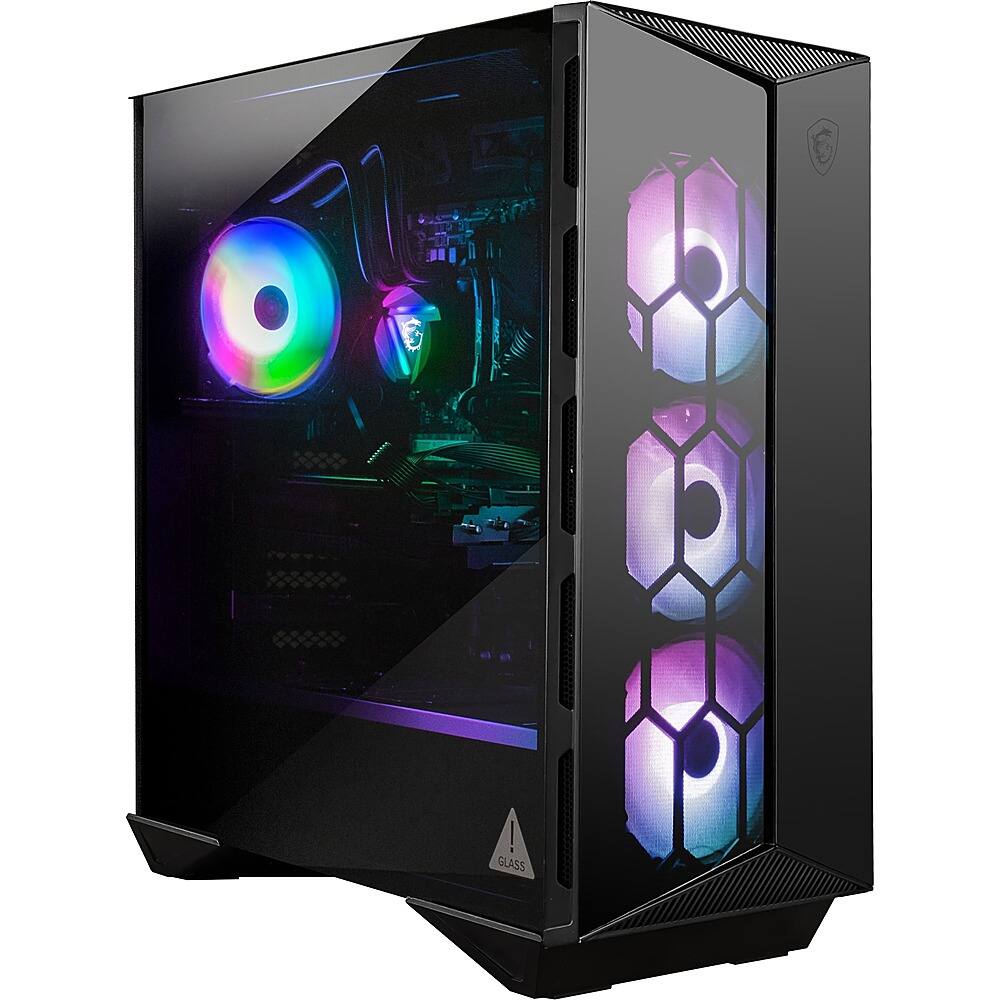 MSI - Aegis RS Gaming Desktop - Intel i9-11900KF - 32 GB Memory - NVIDIA GeForce RTX 3090 Up to 24 GB - 3 TB HDD + 2 TB SSD - Black