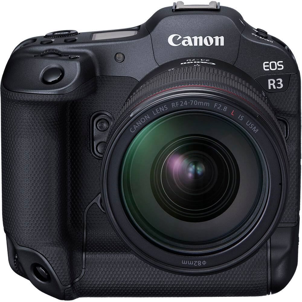 Alt View 2. Canon - EOS R3 Mirrorless Camera (Body Only) - Black.