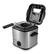 Alt View 1. Elite Gourmet - 1.5-qt. Analog Deep Fryer - Stainless Steel.