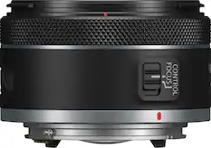 Left. Canon - RF16mm F2.8 STM Wide Angle Prime Lens for EOS R-Series Cameras - Black.