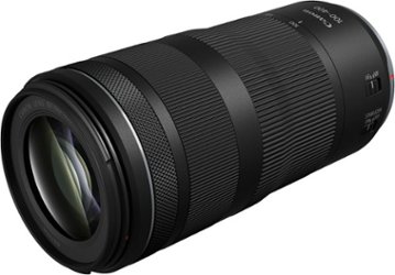 RF 100-400mm f/5.6-I IS USM Telephoto Zoom Lens for Canon RF Mount Cameras - Black - Front_Zoom