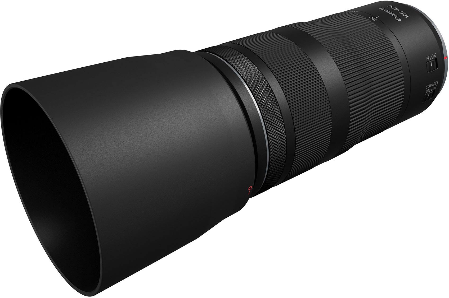 Alt View 11. Canon - RF100-400mm F5.6-I IS USM Telephoto Zoom Lens for EOS R-Series Cameras - Black.