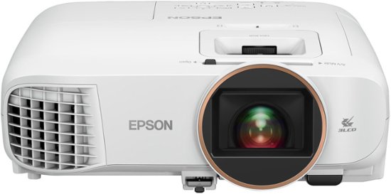 Front Zoom. Epson - Home Cinema 2250 1080p 3LCD Projector with Android TV - Certified Refurbished - White.