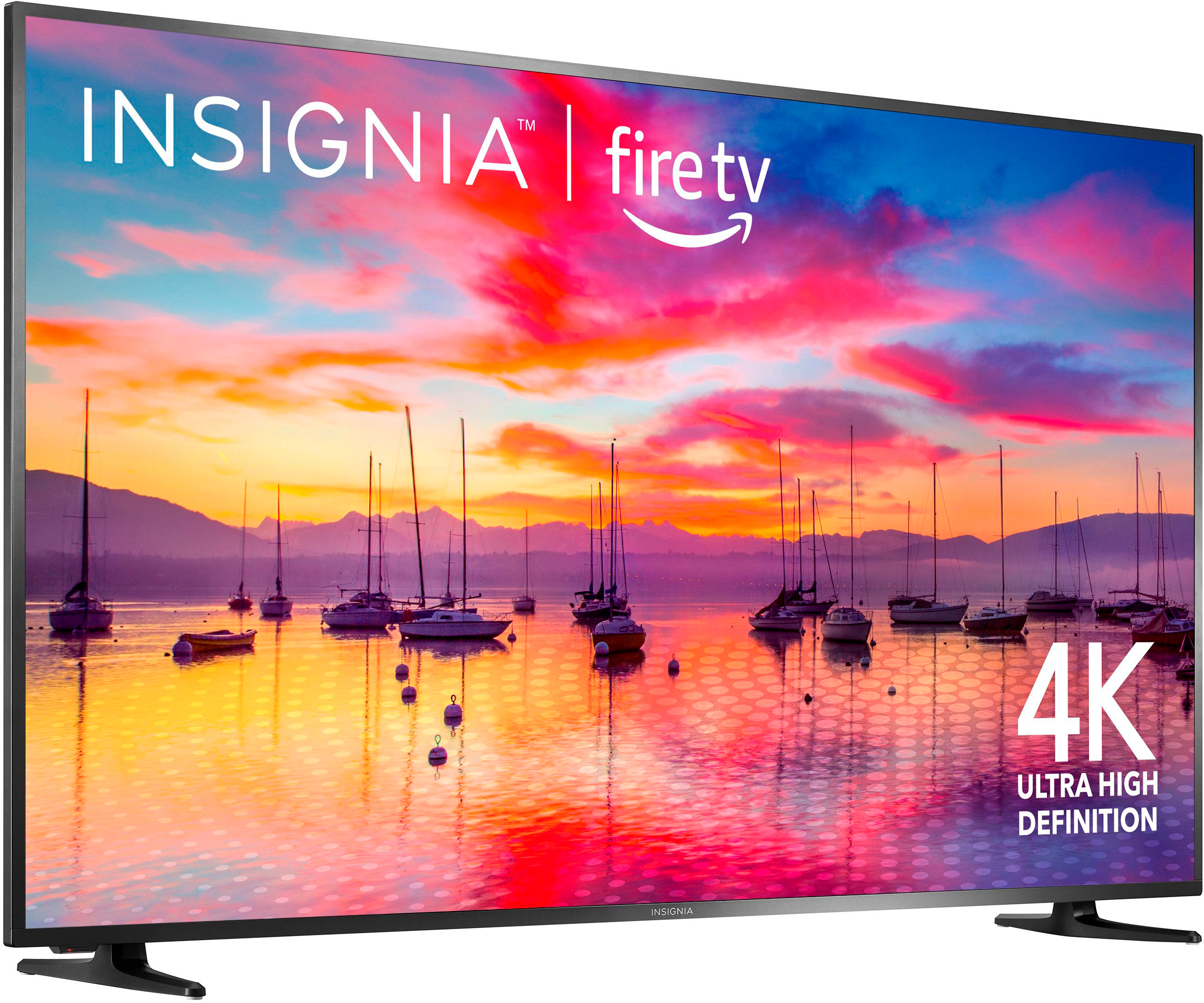 Angle View: Insignia™ - 75" Class F30 Series LED 4K UHD Smart Fire TV