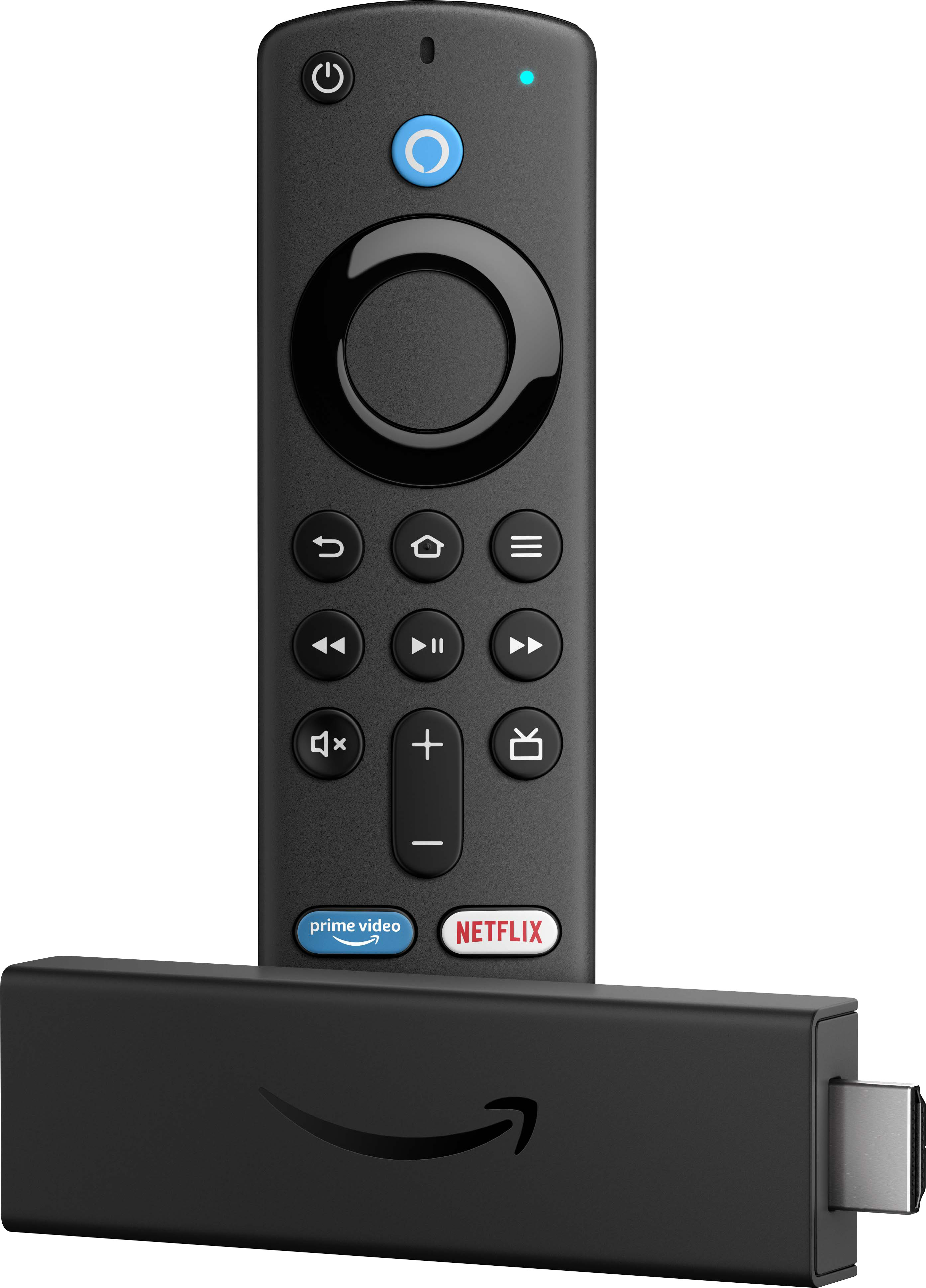ned Skygge letvægt Amazon Fire TV Stick 4K with Alexa Voice Remote, Dolby Vision, HD Streaming  Media Player (includes TV controls) Black B08XVYZ1Y5 - Best Buy