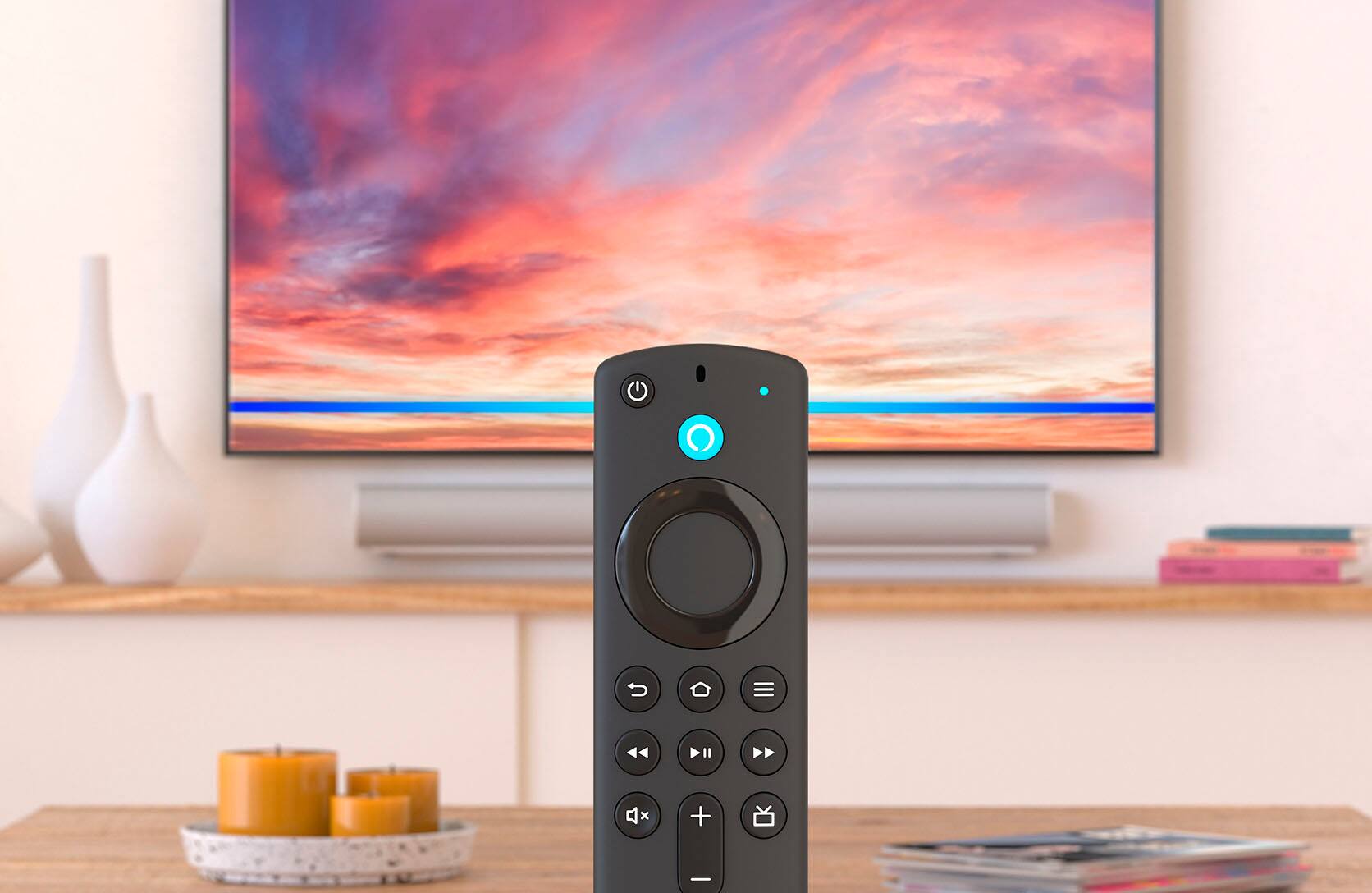 Alt View 16. Amazon - Fire TV Stick 4K with Alexa Voice Remote, Dolby Vision, HD Streaming Media Player (includes TV controls) - Black.