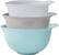 Alt View 12. KitchenAid - 3-Piece Mixing Bowl Set - Aqua, Gray & White.