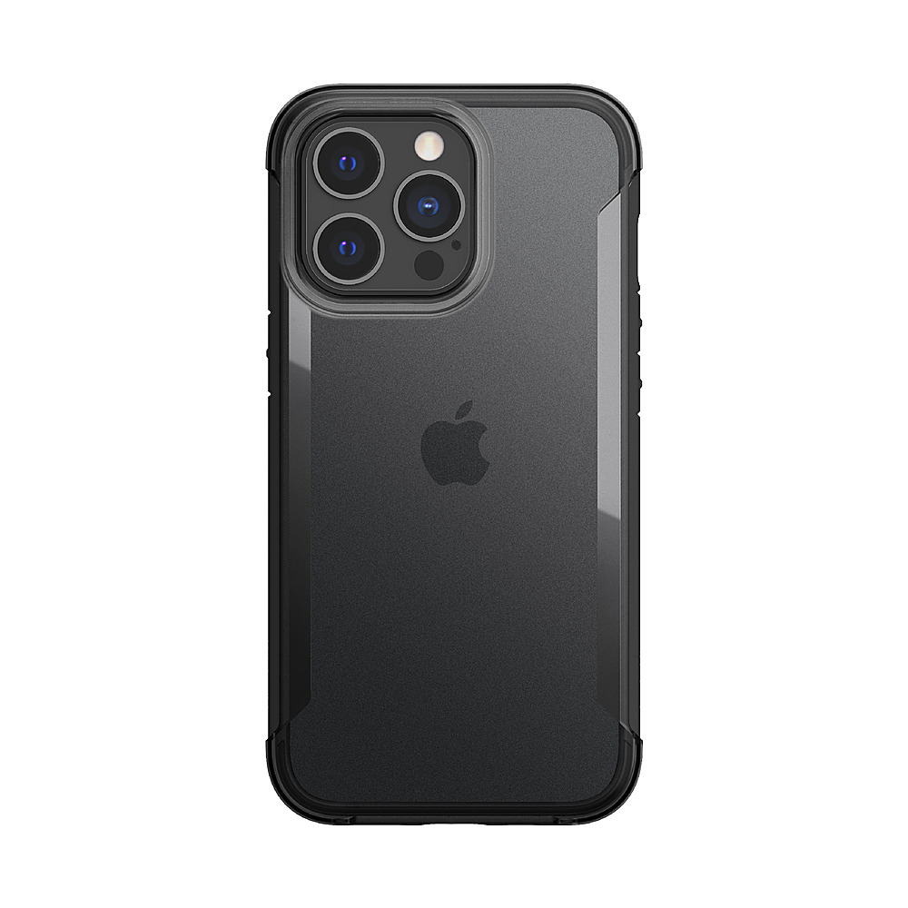 Angle View: Raptic - Terrain for iPhone 13 Pro - Black/Clear