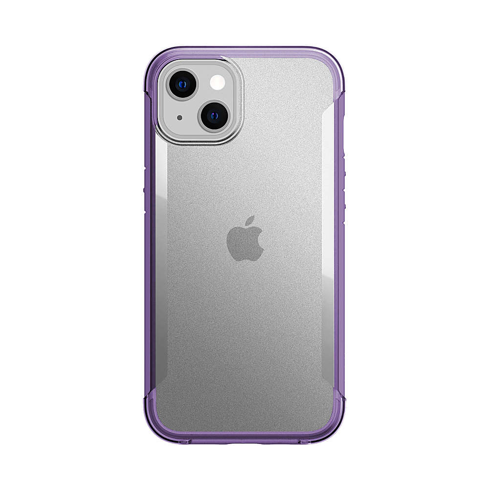 Raptic - Terrain for iPhone 13 - Purple/Clear