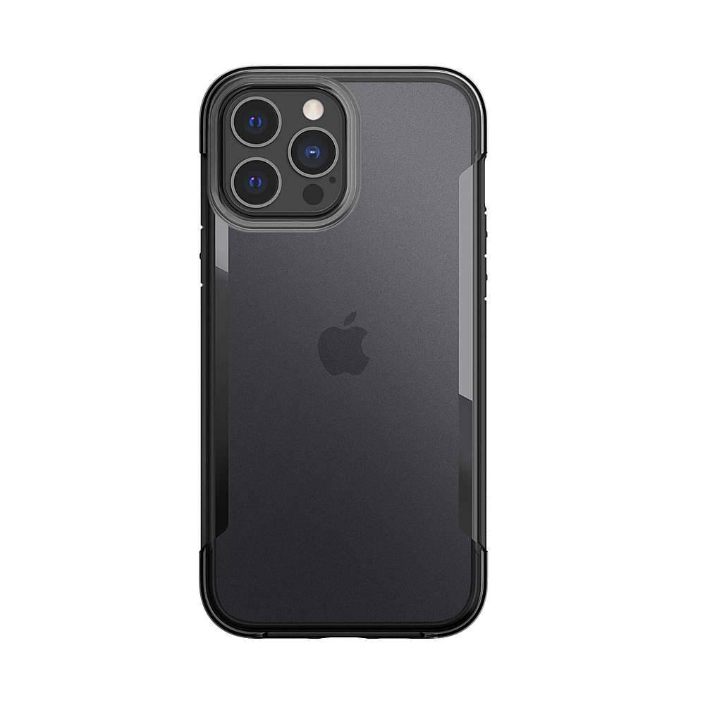 Raptic - Terrain for iPhone 13 Pro Max & iPhone 12 Pro Max - Black/Clear
