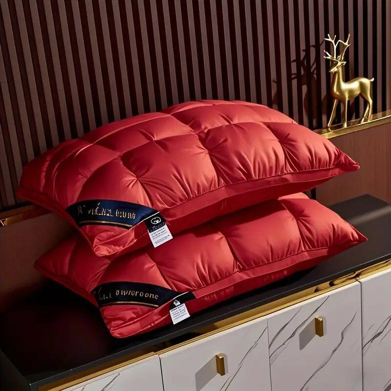 TinyHomie - 2pack Bread Pillow China - Red