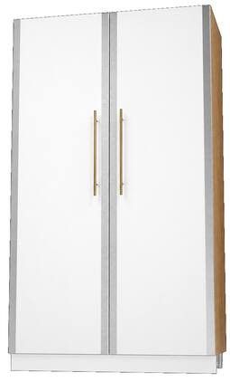 AGA - 36" Pantry Cabinet - Oak - White