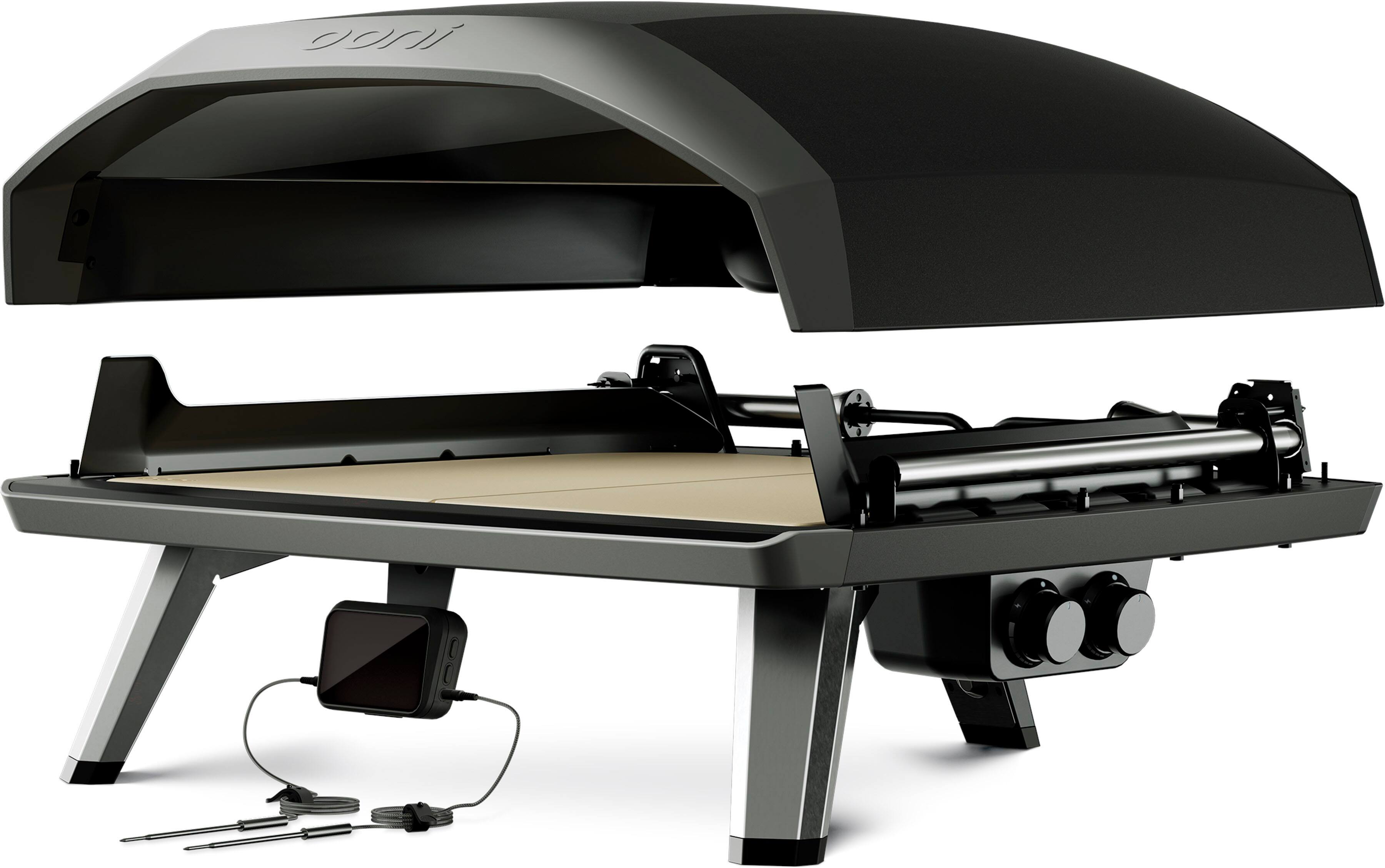 Alt View 14. Ooni - Koda 2 Max Gas-Powered Outdoor Pizza Oven - Black.