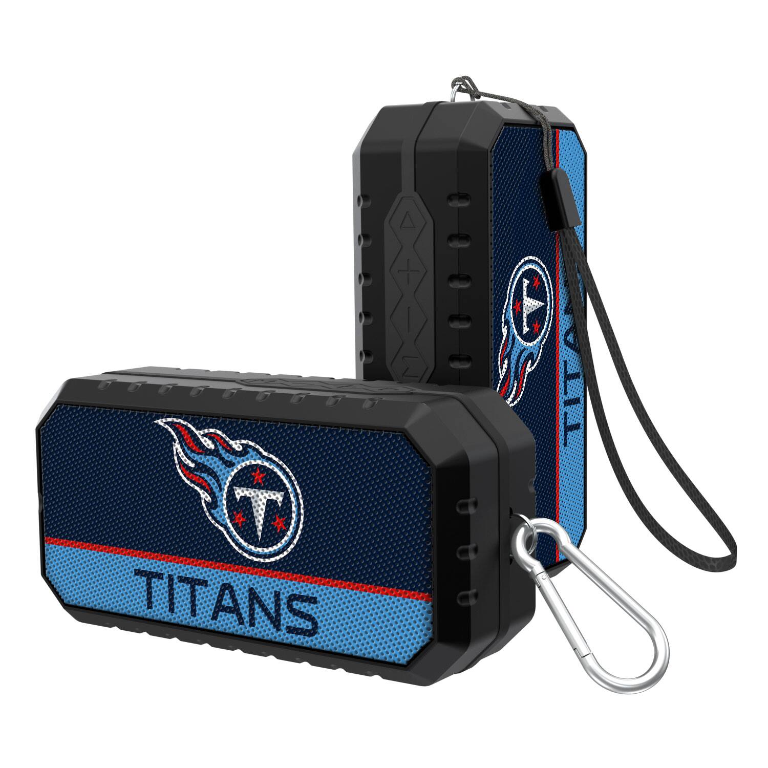 Front. Keyscaper - Tennessee Titans End Zone Water Resistant Bluetooth Speaker - Multicolor.