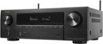 Denon - AVR-X1700H (80W X 7) 7.2-Ch. with HEOS and Dolby Atmos 8K Ultra HD HDR Compatible AV Home Theater Receiver with Alexa - Black