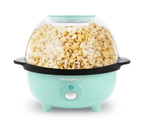 Elite Gourmet - 3Qt. Popcorn Popper - Mint - Front_Zoom