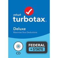 TurboTax - Deluxe 2021 Federal + E-File & State - Front_Zoom