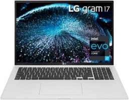 LG gram 17” i7 Processor Ultra-Slim Laptop - Front_Zoom