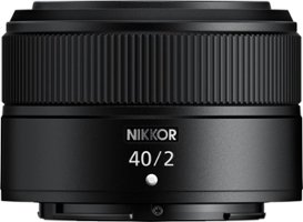NIKKOR Z 40mm f/2 Standard Prime Lens for Nikon Z Cameras - Black - Front_Zoom