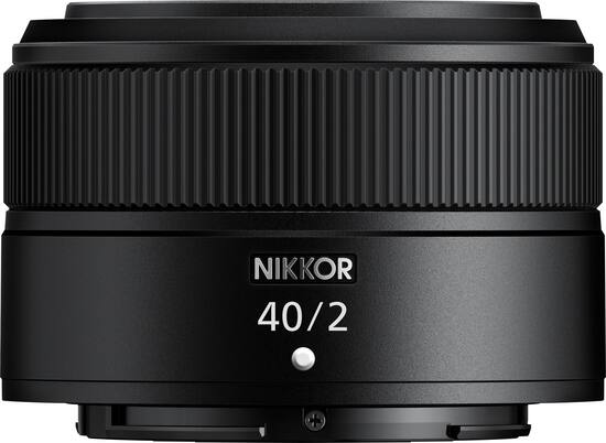 NIKKOR Z 40mm f/2 Standard Prime Lens for Nikon Z Cameras Black