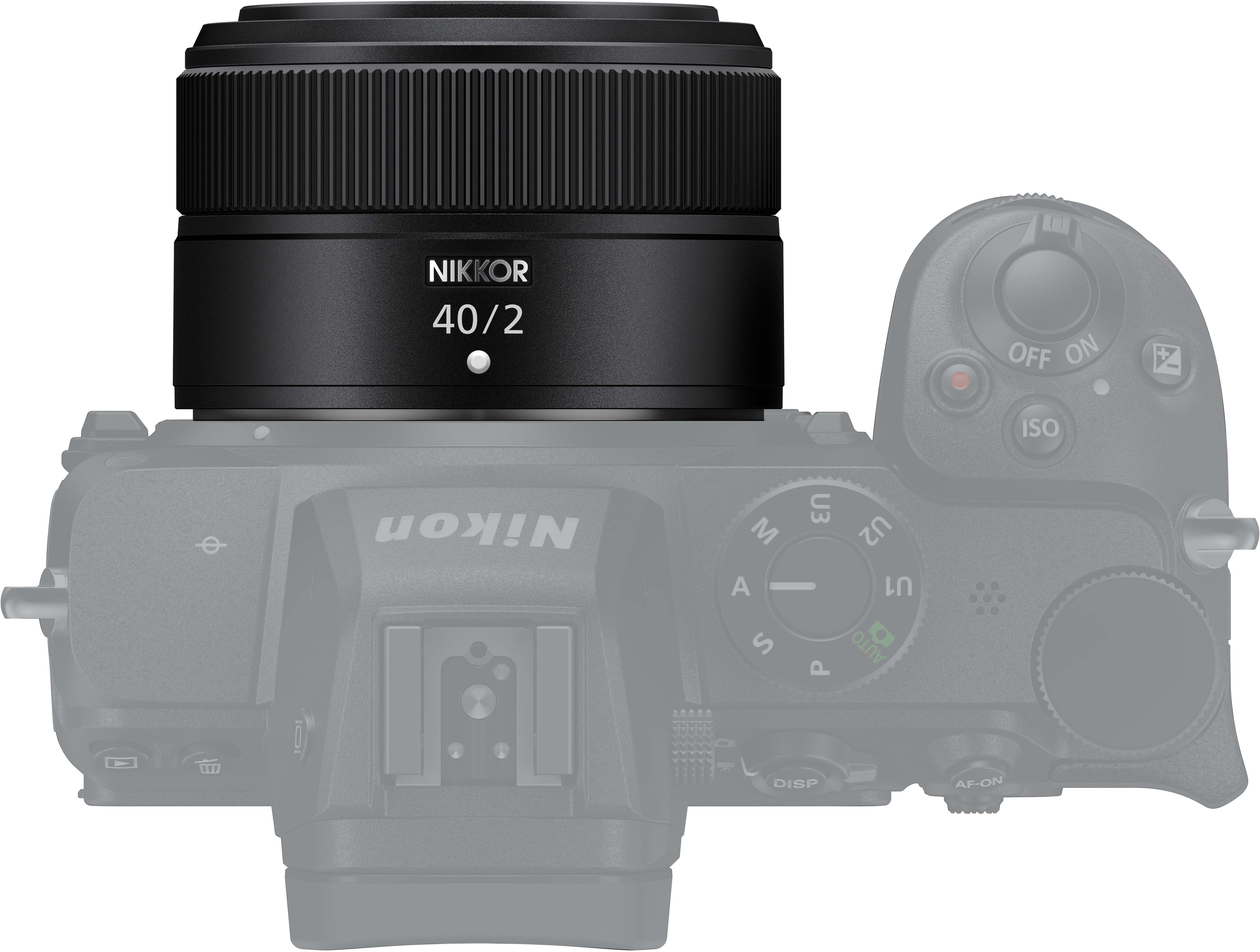 NIKKOR Z 40mm f/2 Standard Prime Lens for Nikon Z Cameras Black