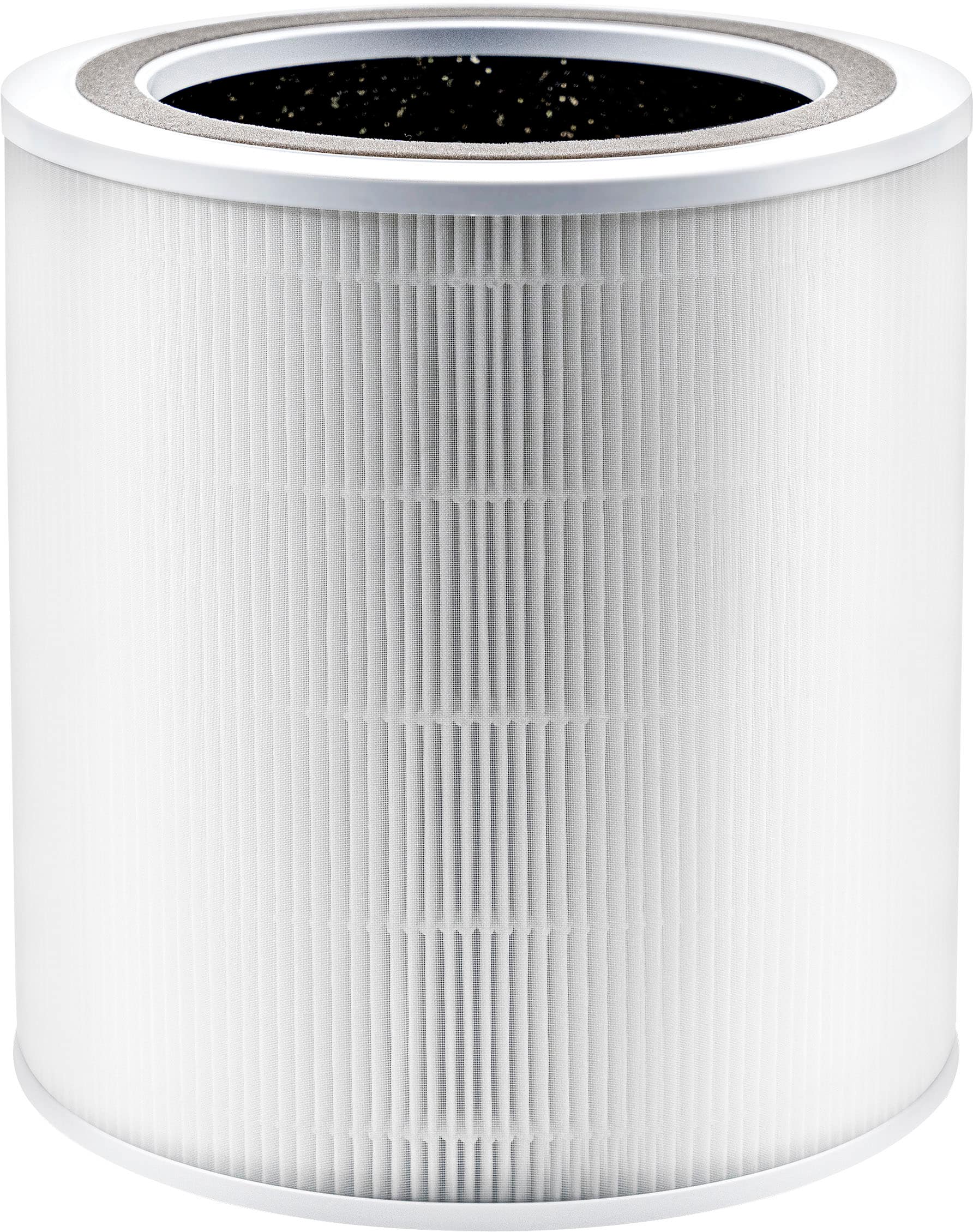 Front. Levoit - PlasmaPro 400S True HEPA Replacement Filter - White.
