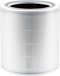 Levoit - PlasmaPro 400S True HEPA Replacement Filter - White - Front_Zoom