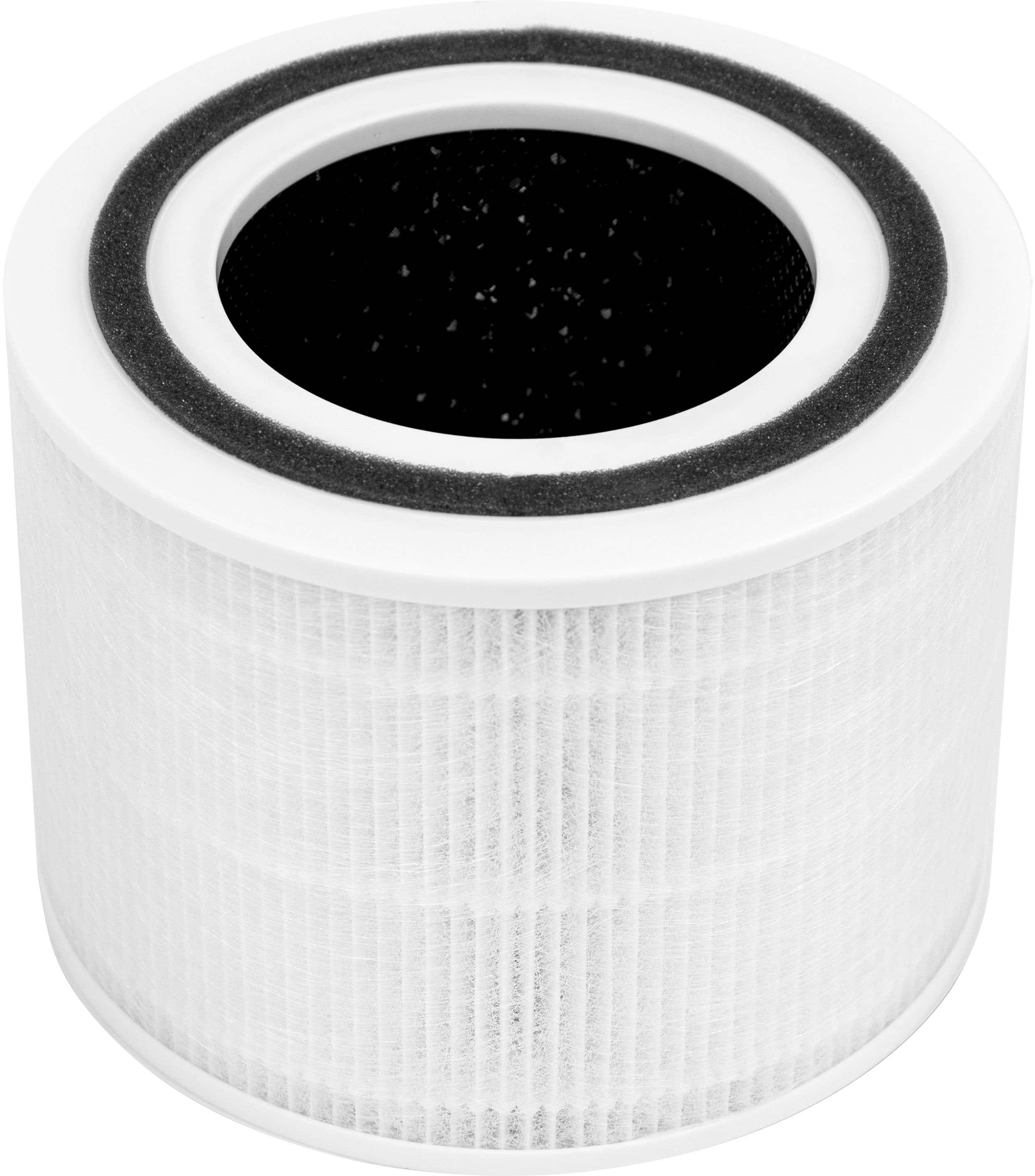 Front. Levoit - 3-Stage Original Filter for Core 300 Purifier - White.