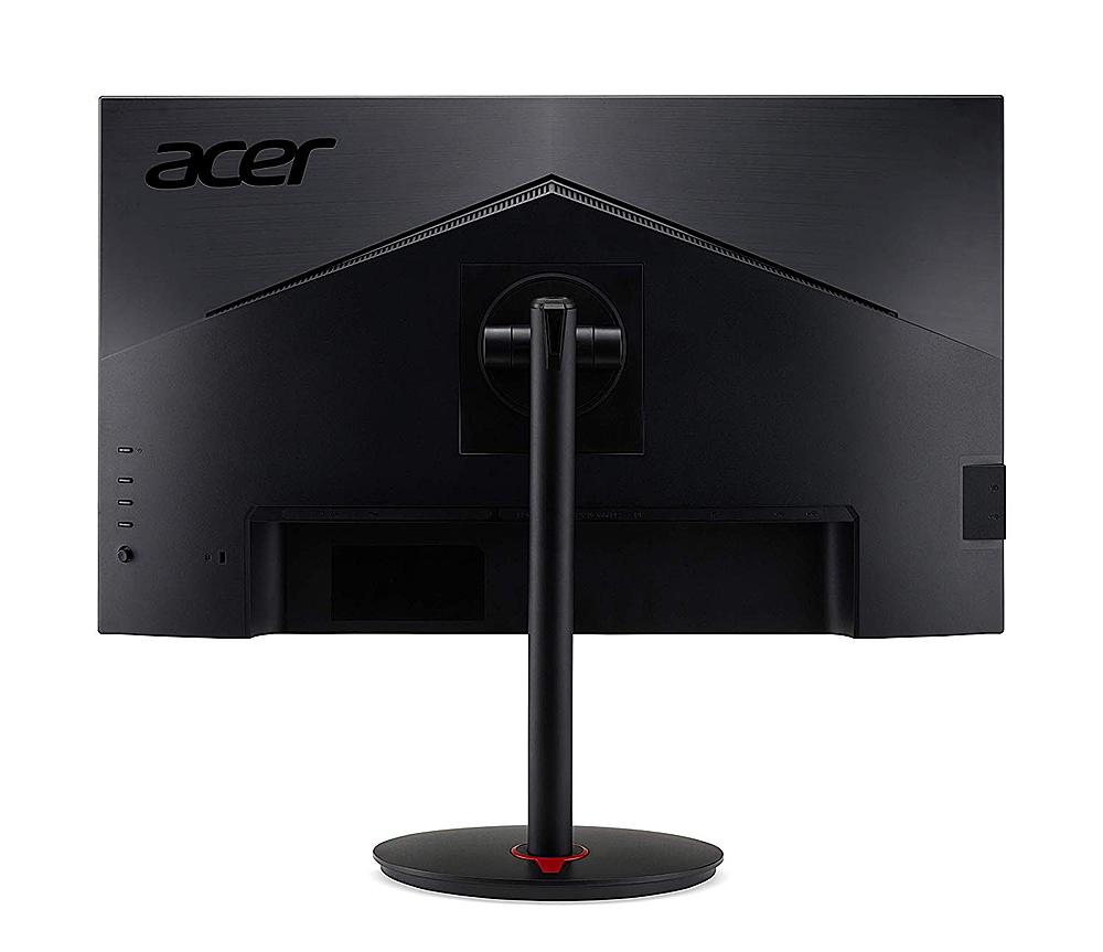 Back View: Acer - Aspire XC-895-UR11 Desktop - Intel Core i3-10100 Processor - 8GB DDR4 - 1TB 7200RPM HDD - 8X DVD