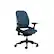 Angle. Steelcase - Leap Office/Gaming Chair - Cobalt.