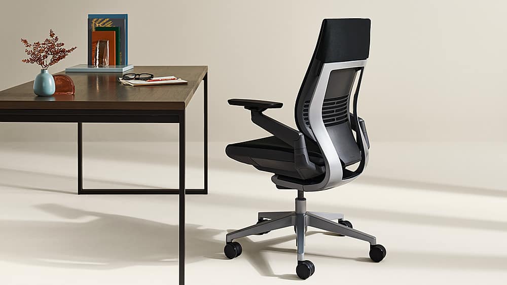 Alt View 14. Steelcase - Gesture Shell Back Office/Gaming Chair - Onyx.