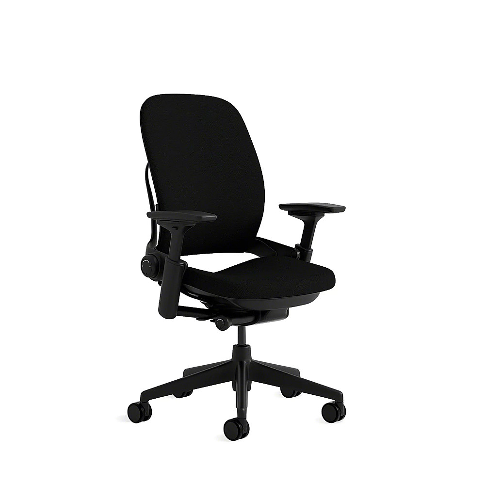  Steelcase Gesture Office Chair - Era Onyx Fabric, Medium Seat  Height, Shell Back, Black on Black Frame, Lumbar Support, and Standard  Carpet Casters : Home & Kitchen