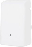 GE - 450 Sq. Ft. 11,000 BTU Smart Portable Air Conditioner  with WiFi and Remote - White - Front_Zoom