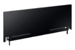 Samsung - 9” Backguard for 30” Slide in Range - Black