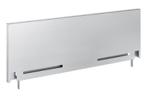 Samsung - 9” Backguard for 30” Slide in Range - Stainless steel - Front_Zoom