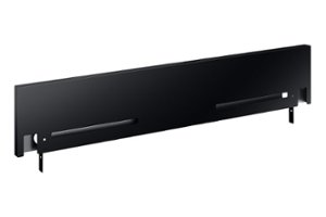 Samsung - 4” Backguard for 30” Slide in Range - Black - Front_Zoom